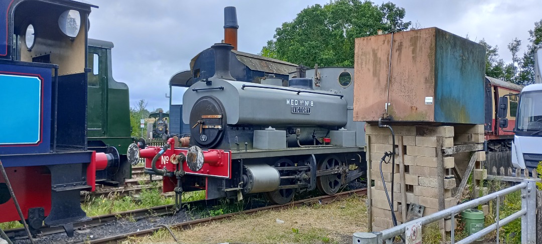 Hardley Distant on Train Siding: HERITAGE: On Saturday 3rd August 2024 I paid a brief visit to the Whitwell & Reedham Railway in Norfolk.