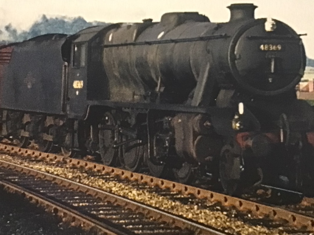 Alex Coomber on Train Siding: The powerful Stanier 8F locomotives were the mainstay of motive power for Central Wales Freight Trains. Here's No. 48369 is
seen taking...