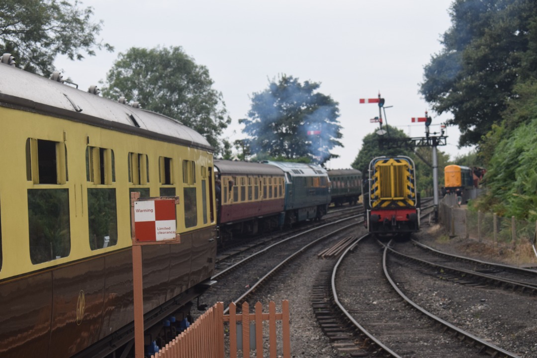 Hardley Distant on Train Siding: HERITAGE: On Saturday 31st August I paid a quick afternoon visit to the Severn Valley Railway taking a return journey from
Bridgnorth...