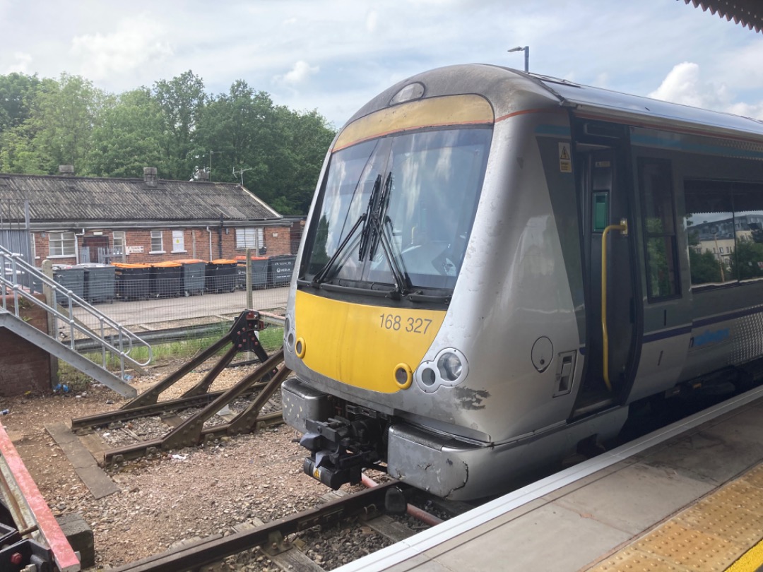 Theo555 on Train Siding: Went on another Chiltern Railways ride today, caught 168215 down to Leamington Spa then a very lucky catch, 68014 with silver set AL01
back up...