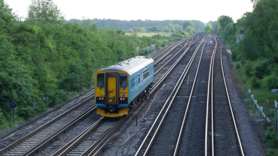 Dean Knight on Train Siding: Known by many as "Dogboxes", this 153 (153376) has been taken over as an inspection train by Network Rail, focusing on
switches and...