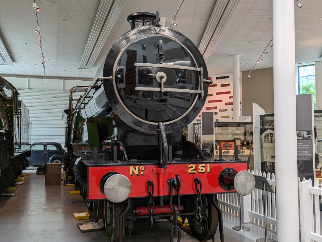 Ryan Watson on Train Siding: Doncaster Danum Gallery, Library & Museum; Gresley V2 4771 'Green Arrow' and Ivatt Atlantic 251.