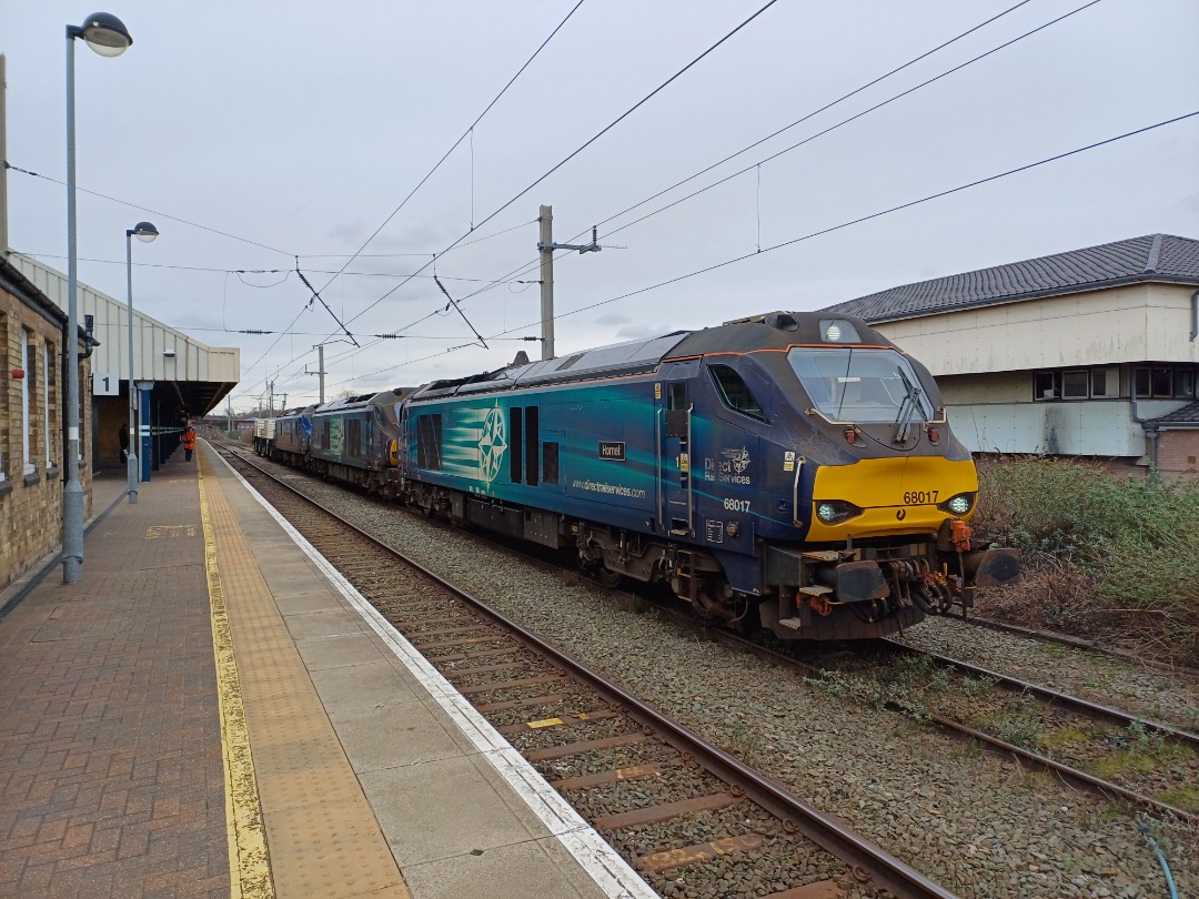 James Taylor on Train Siding: Class 68 017 , 68 033 ,88 010 on the nuclear train at a bank Quay station check youtube channel for more