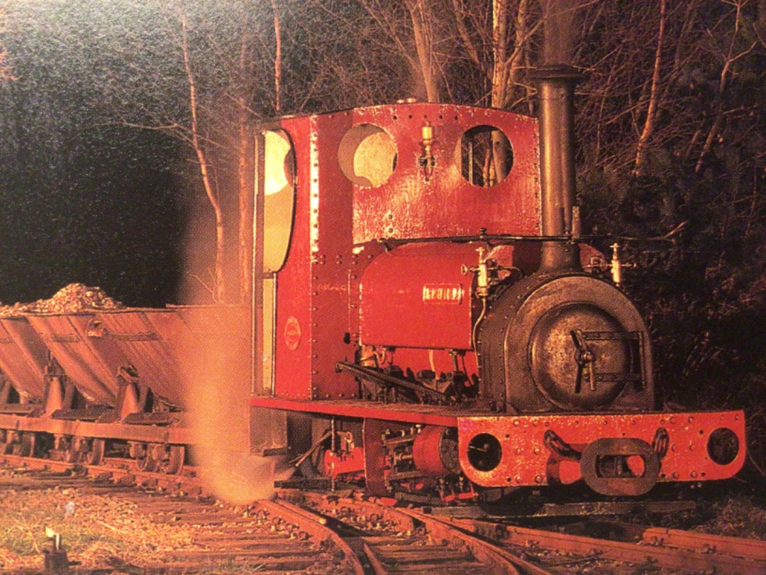 Alex Coomber on Train Siding: A photographers evening on the West Lancashire Light Railway produced this picture of the Irish Mail. A Hunslet 0-4-0 saddle tank
that...