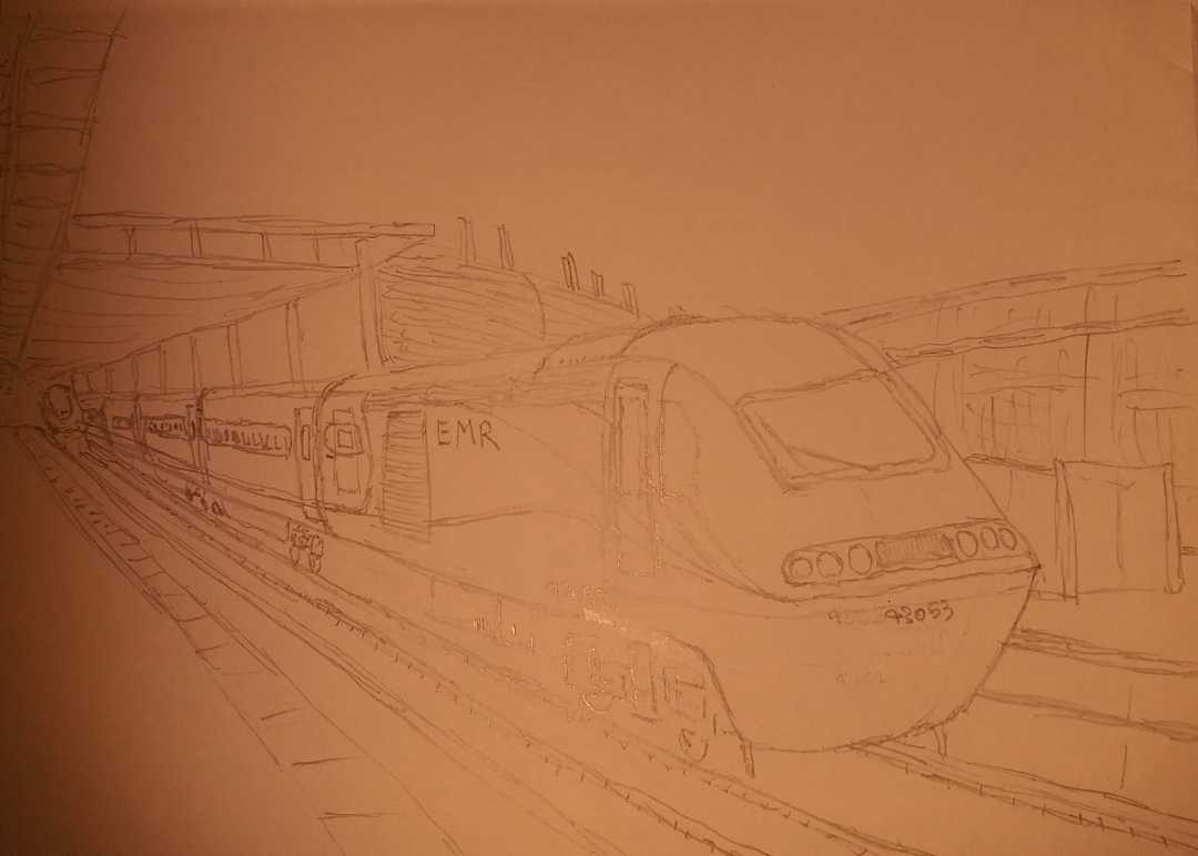 Luke Alford on Train Siding: My HST for this days #traindrawaday but no one else is doing it come on once you get doing it it's very fun so just give it a
go.