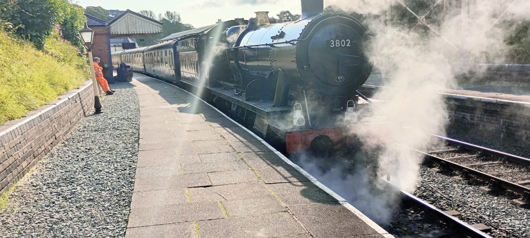 Hardley Distant on Train Siding: HERITAGE: A few Photos from my Ticket Inspector duty at the Llangollen Railway today which featured Steam Locomotive 3802 and
31271...