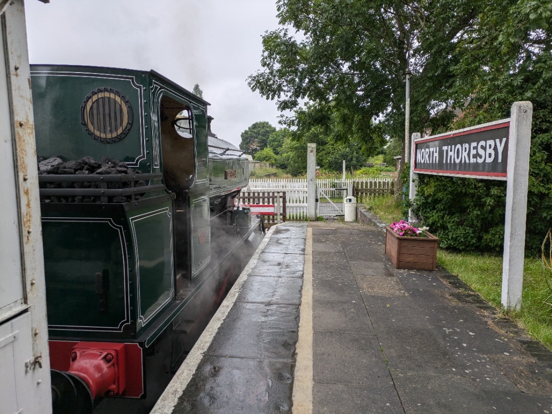 Ryan Watson on Train Siding: Lincolnshire Wolds Railway, featuring AE1919 'Cranford'. The 'Cream Tea' was superb! 🫖☕