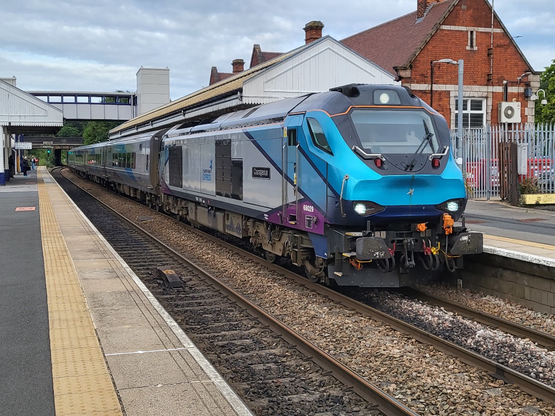 Ryan Watson on Train Siding: 68029 at Scunthorpe on 1B64 MIA - CLE; Last week of operation on the South Transpennine route.