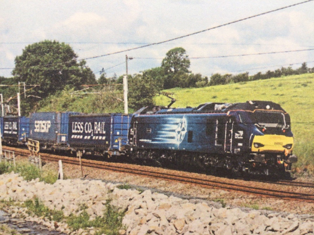 Alex Coomber on Train Siding: A Class 88 No. 88003 Genesis Electro Diesel 25 KV 5000 hp/Diesel 710 hp was introduced in 2017. The Class 88 locomotives combine
5000 hp...