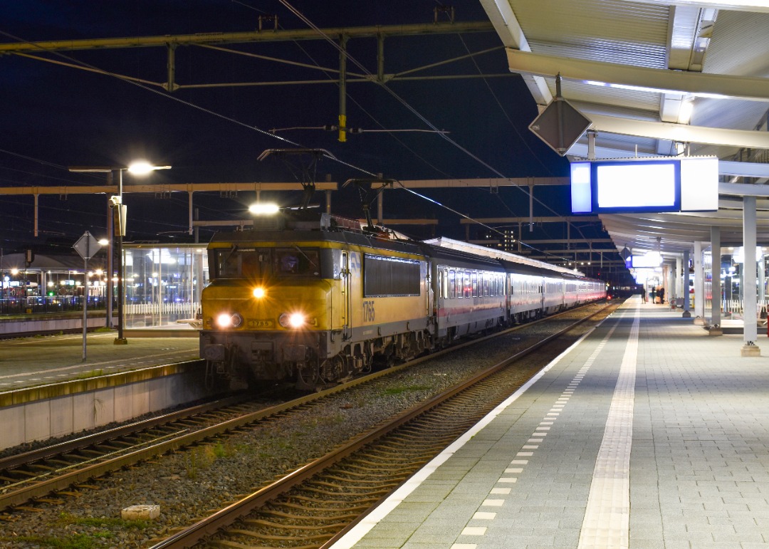 NL Rail on Train Siding: In het weekend van 11 en 12 november 2023 werd IC Berlijn omgeleid via Zwolle. Door geplande werkzaamheden elders.