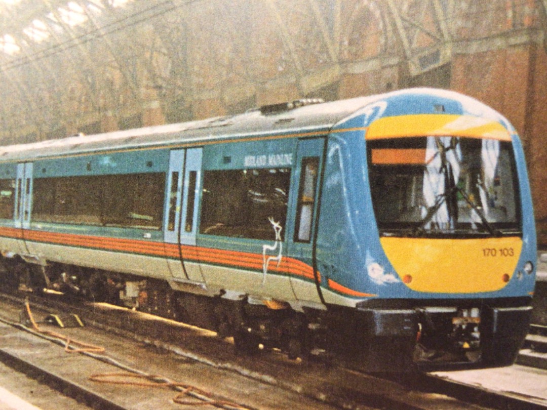 Alex Coomber on Train Siding: A Class 170. No. 170103. Between 1998 and 2005. 122 Class 170 units were built to work regional and long distance services. No.
170103...