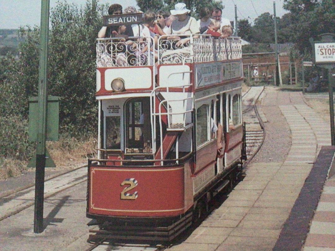 Alex Coomber on Train Siding: Another open top tramcar No. 2 was completed in 1964 and is based on an 20th Century London Metropolitan design. Decoratively
finished...